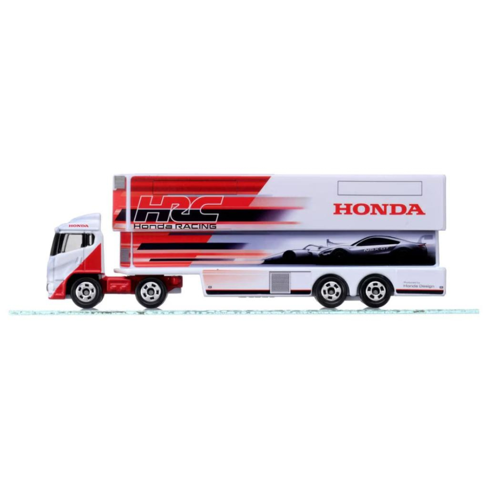 ★【TOMICA】多美小汽車 2024  NEW 149 本田 HONDA Racing 運輸車-細節圖8