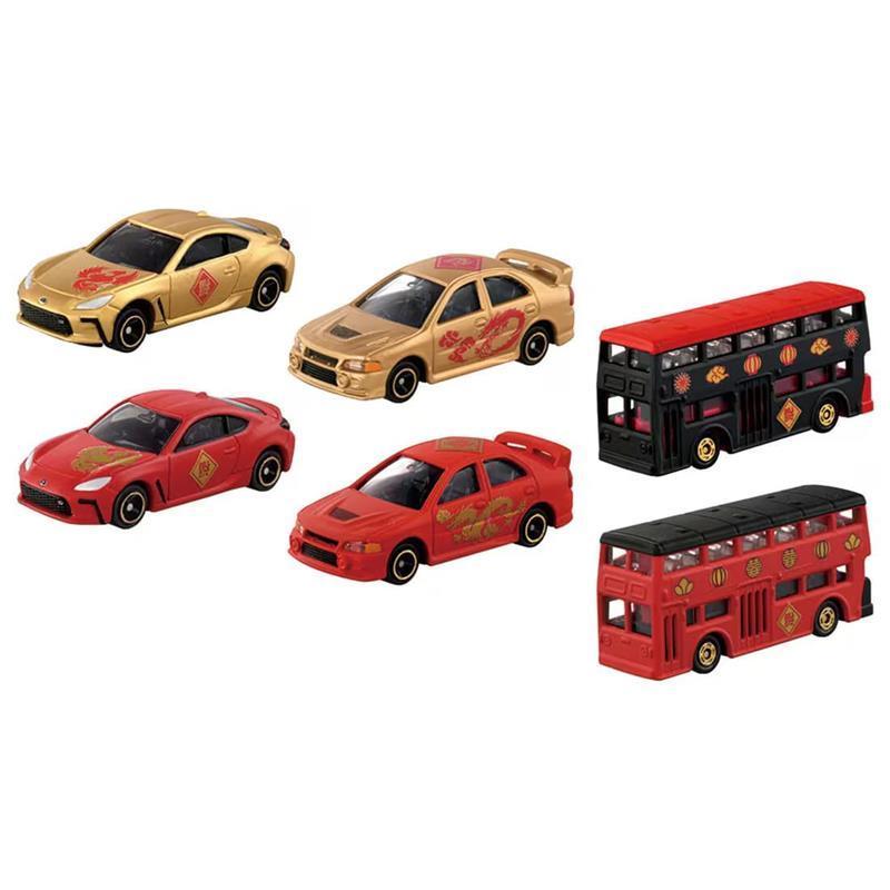 ★【TOMICA】多美小汽車 2025 新春紀念車款抽抽樂 亞洲版 (一盒6入) TM95599-細節圖2