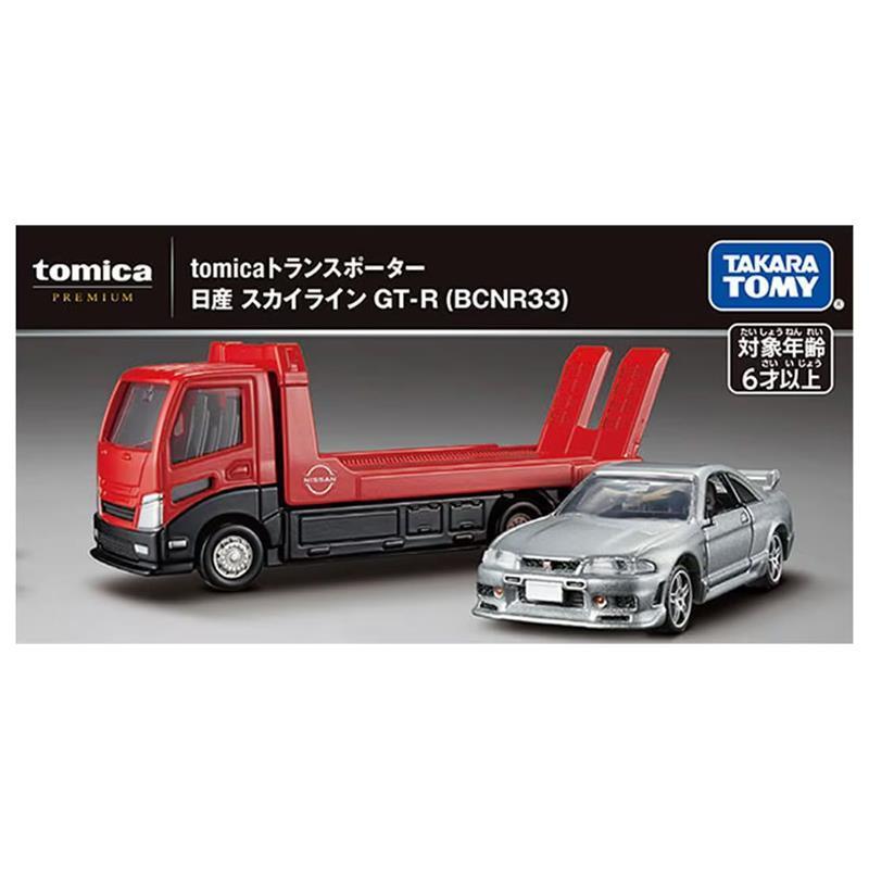 【TOMICA】 PREMIUM 載運車系列 - NISSAN SKYLINE GT-R(BNCR33) TM93658-細節圖2