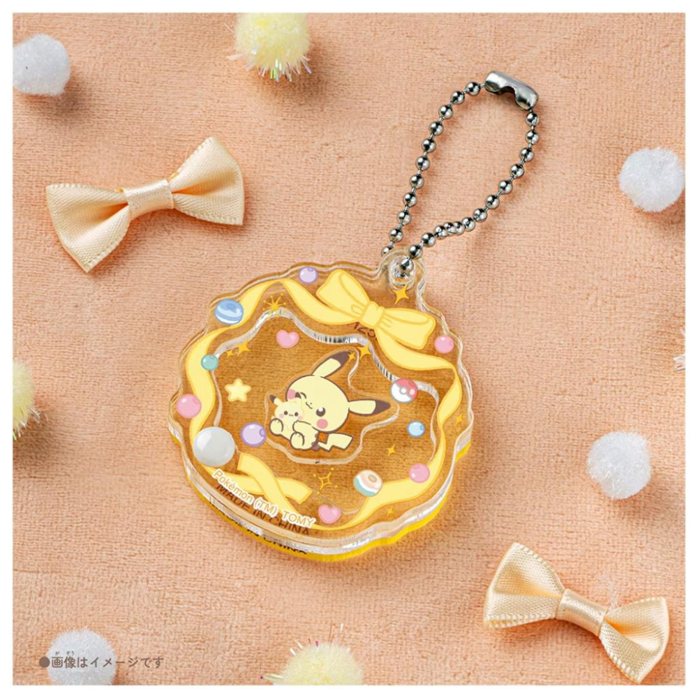 TOMY  Pokemon 寶可夢 Pokepeace 娃娃屋壓克力吊飾-我的抱抱好朋友系列(隨機出貨) PC94997-細節圖5