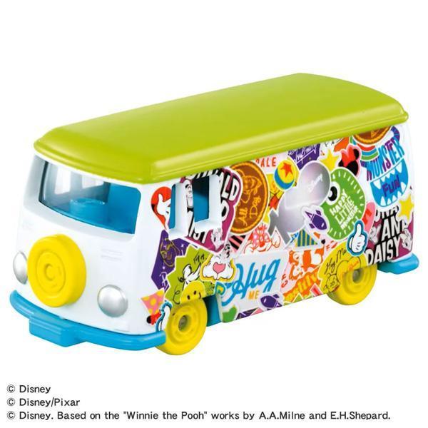 ★【 DREAM TOMICA】夢幻多美小汽車 SP 迪士尼 100週年巴士 怪獸大學(綠)  TM91385-細節圖2