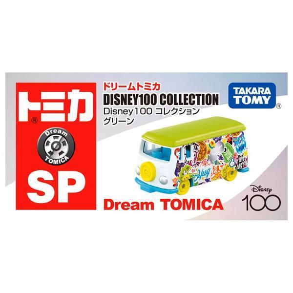 ★【 DREAM TOMICA】夢幻多美小汽車 SP 迪士尼 100週年巴士 怪獸大學(綠)  TM91385-細節圖4