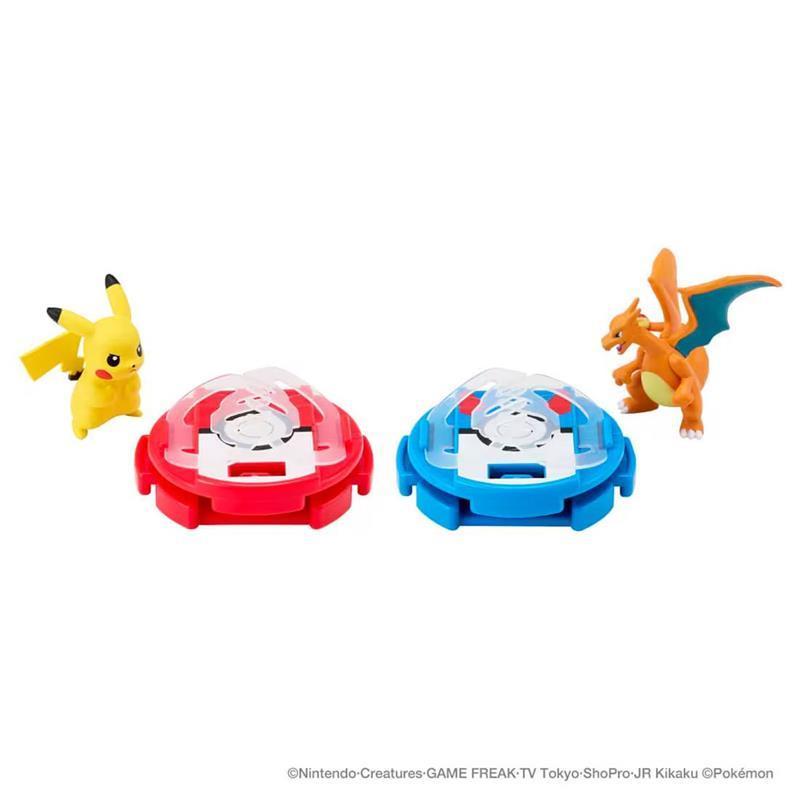 TOMY Pokemon 寶可夢 BATTLE-Z寶可夢戰鬥盤 (皮卡丘vs噴火龍) PC94972-細節圖5