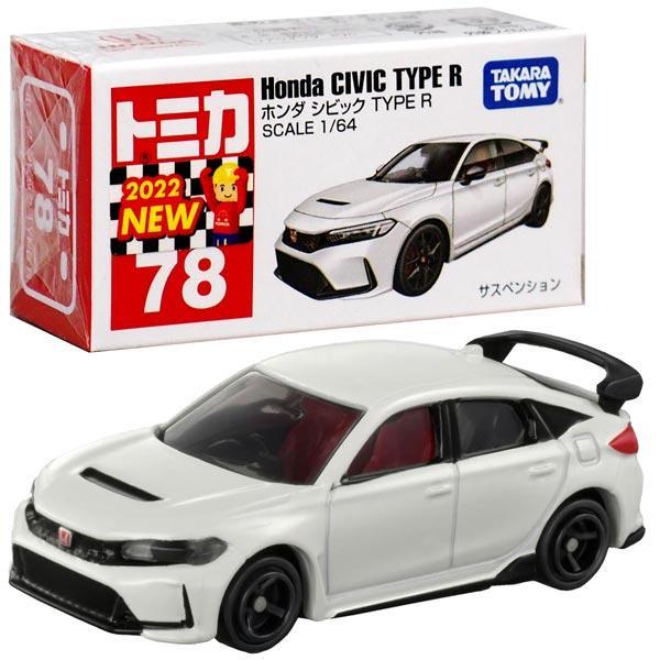 ★【TOMICA】多美小汽車 2022 NEW 78 本田 HONDA CIVIC TYPE R-細節圖2