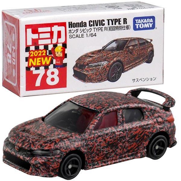 ★【TOMICA】多美小汽車 2022 NEW 78 本田 HONDA CIVIC TYPE R-細節圖4