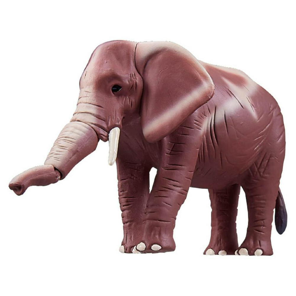 TOMY  多美動物園 ANIA 冒險王國系列 大象 ELEPH 動物模型  AN29993-細節圖2