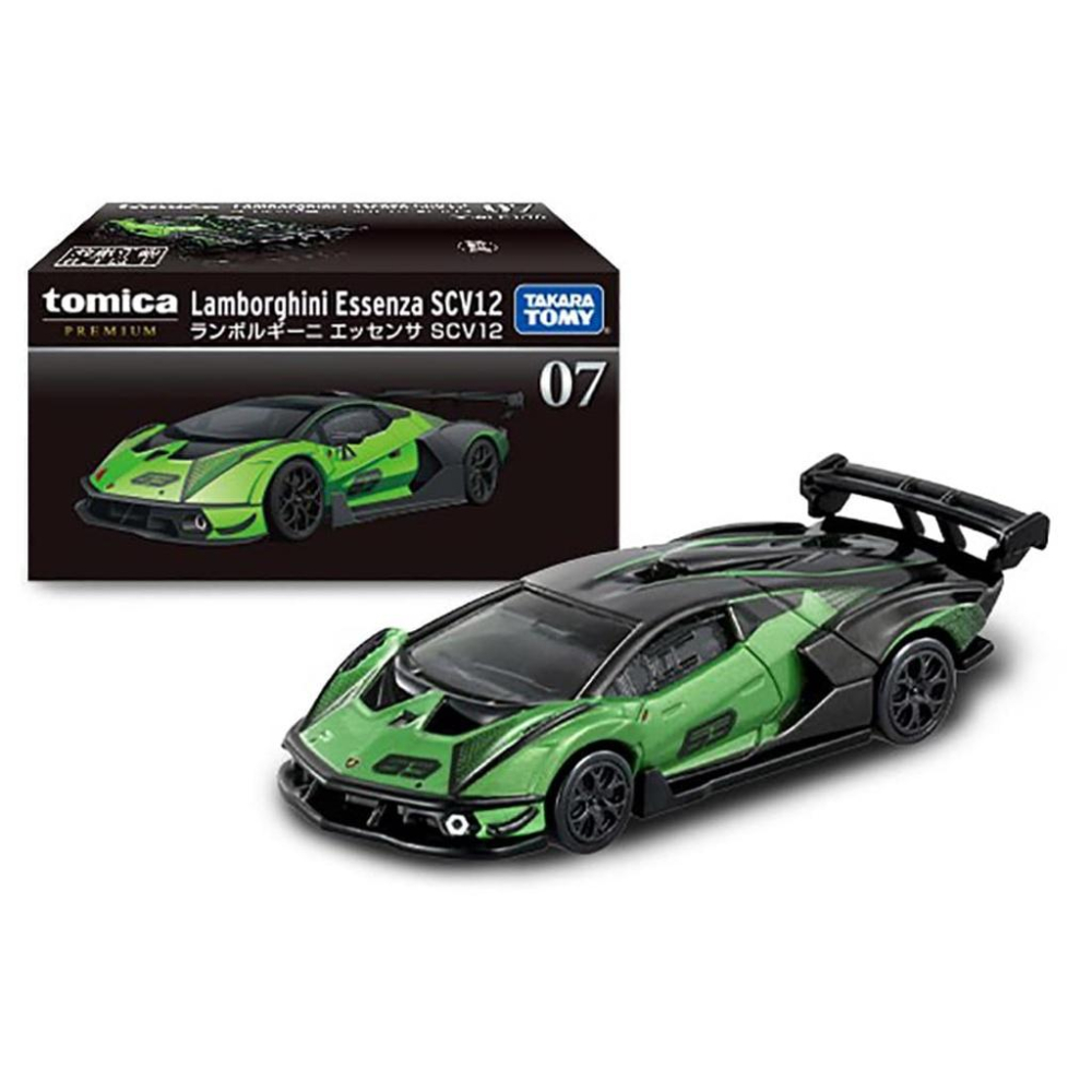 ★【TOMICA】多美小汽車 PREMIUM系列 07 藍寶堅尼 Essenza SCV12 TM21235-細節圖4