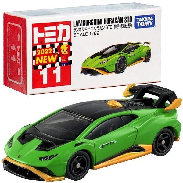 ★【TOMICA】多美小汽車 2022 NEW 11 藍寶堅尼 HURACAN STO-細節圖3
