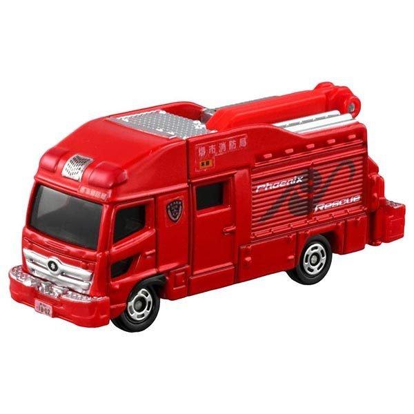★【TOMICA】多美小汽車 2022 NEW 32 堺市消防局 特別高度救助工作車-細節圖2