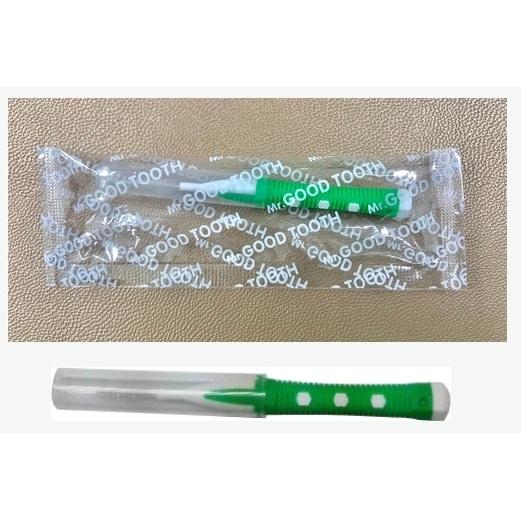 ★固特齒 Mr.GOOD TOOTH ★ 日本抗菌刷毛 I 型＂單支包＂牙間刷(SSS/SS/S/M) 四款-細節圖7