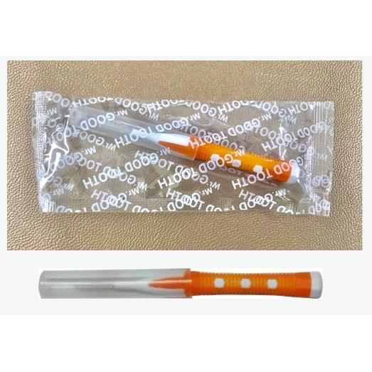 ★固特齒 Mr.GOOD TOOTH ★ 日本抗菌刷毛 I 型＂單支包＂牙間刷(SSS/SS/S/M) 四款-細節圖8