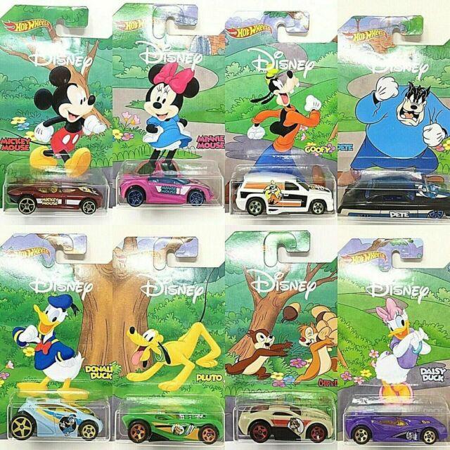 正版 風火輪 Hot Wheels Disney Mickey Mouse 2019 米奇紀念版套車 一套八款-細節圖2