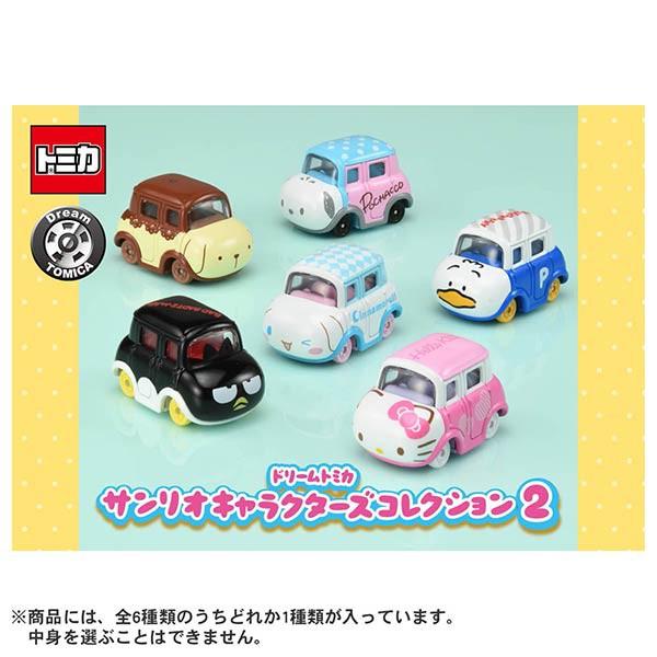 ★【 DREAM TOMICA】夢幻多美小汽車 三麗鷗家族套車組 第二彈(6款)  TM17127-細節圖9