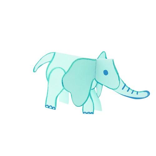 正版  剪紙藝術家 - 動物與工具系列 CUT IT OUT! STARTER SET - BOY-細節圖5