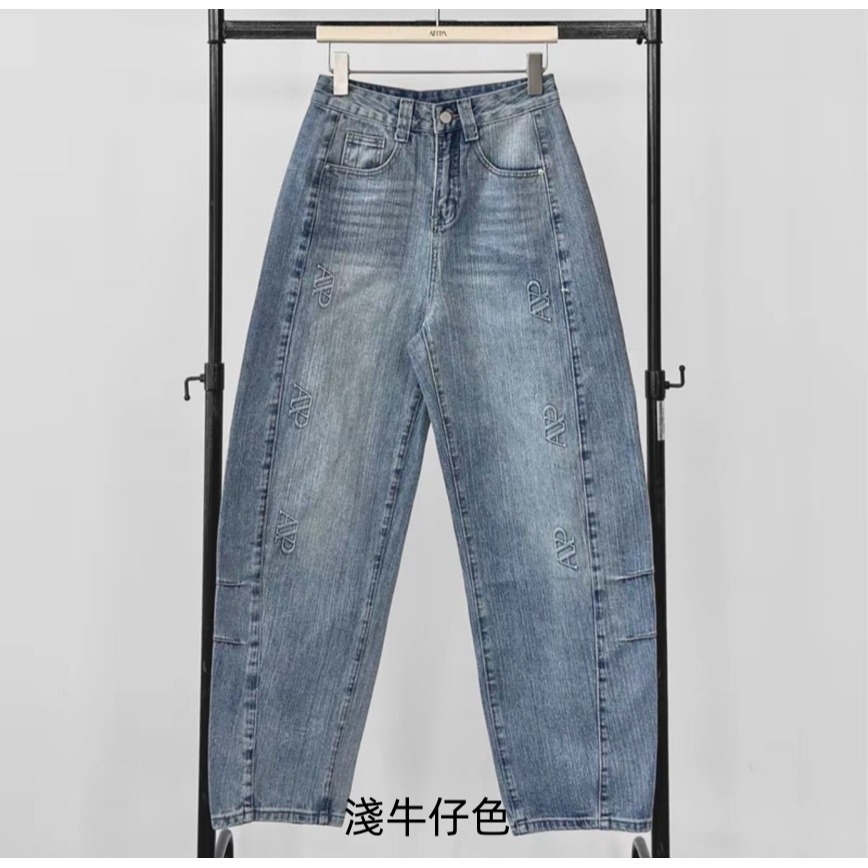 ATIPA Mini Barrel 牛仔褲 XL現貨-規格圖8