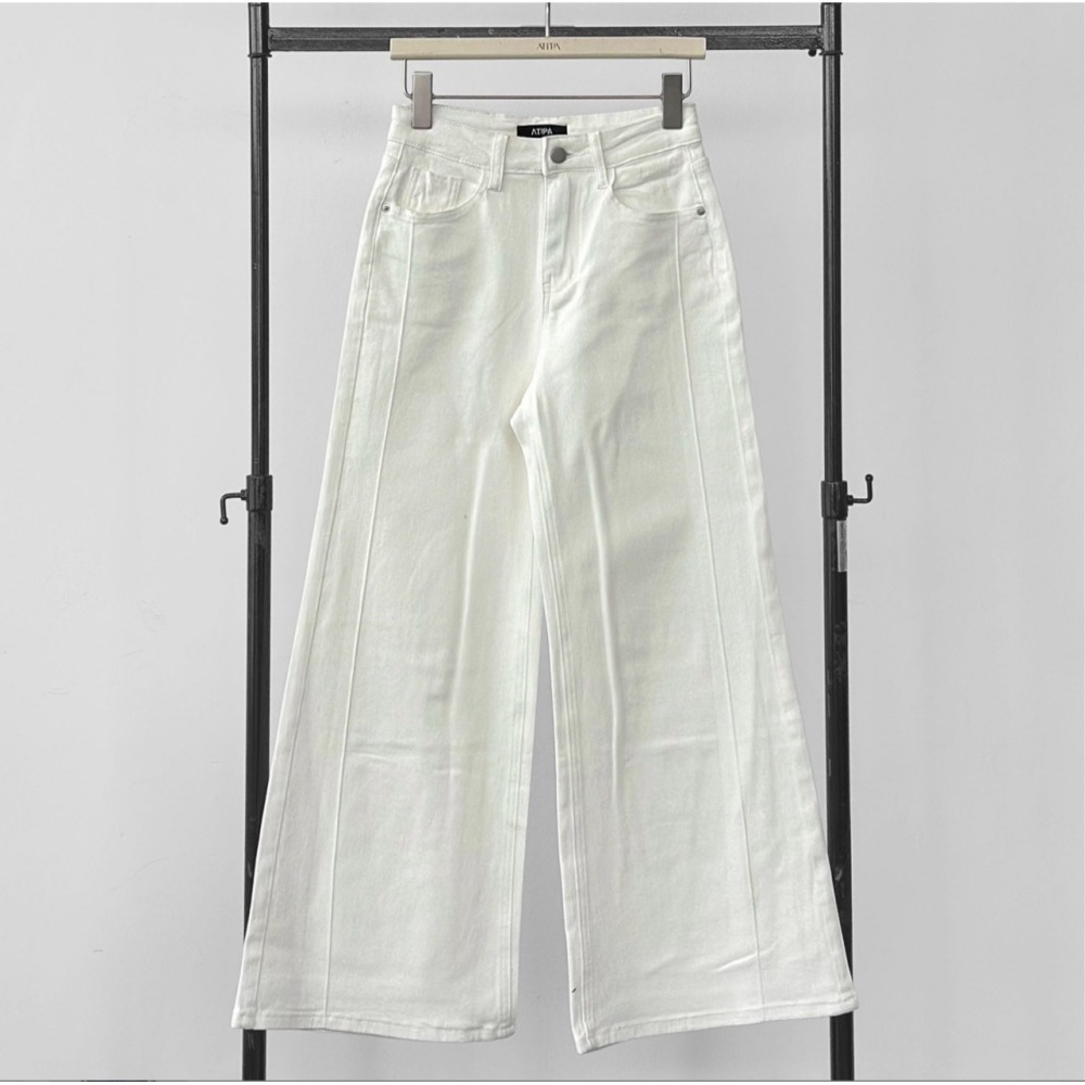 Marlow Jeans  牛仔長寬褲 【預購 】-細節圖3