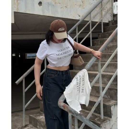 Calories 字母短版 T-shirt 【現貨】-細節圖5