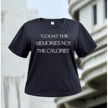 Calories 字母短版 T-shirt 【現貨】-細節圖6