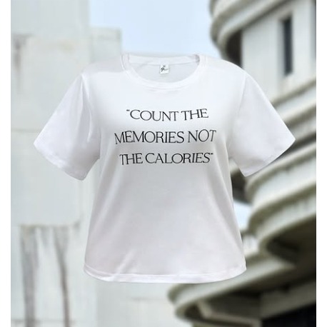 Calories 字母短版 T-shirt 【現貨】-細節圖8