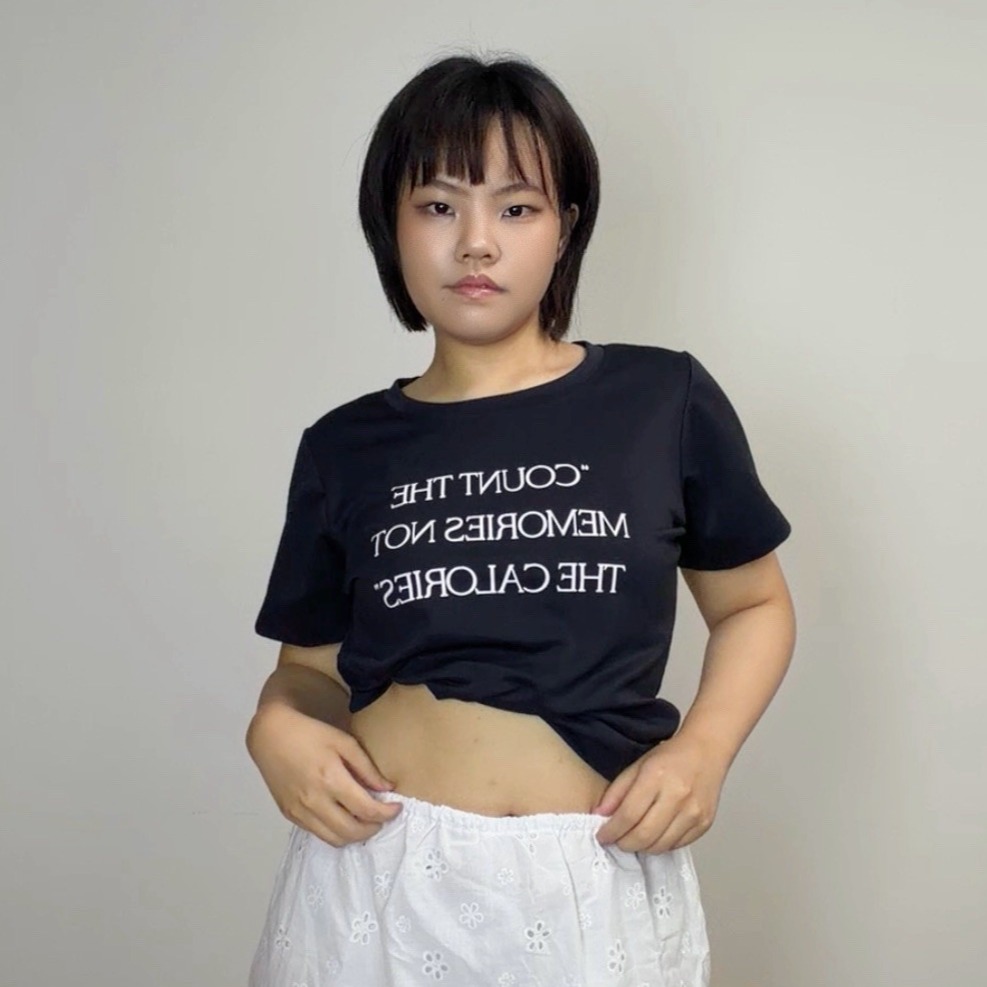 Calories 字母短版 T-shirt 【現貨】-細節圖9