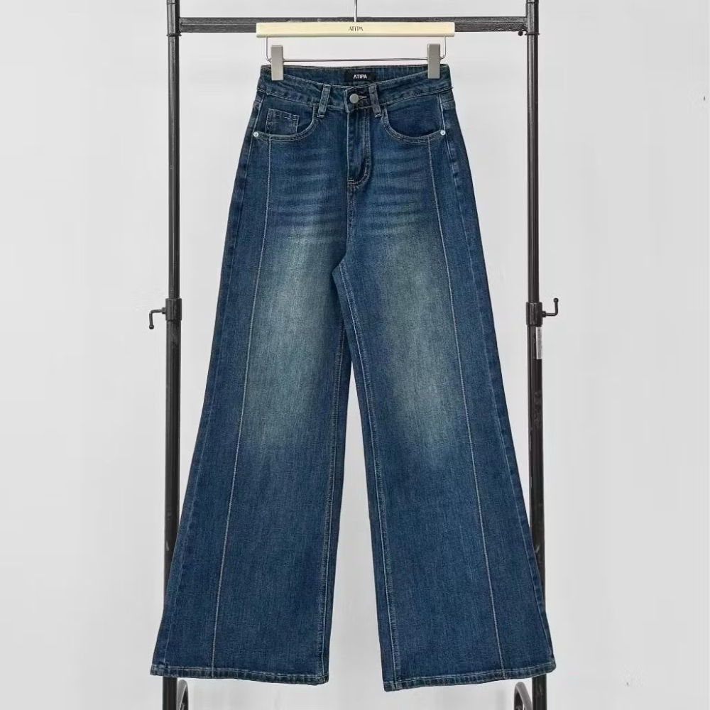【二手衣】Marlow Jeans  牛仔長寬褲 泰國小眾品牌atipa-細節圖4
