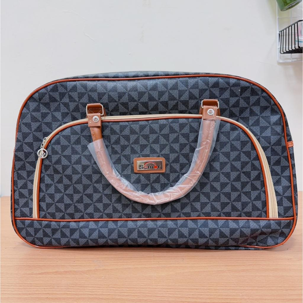 🔥台灣現貨🔥手提行李袋 登機包 登機 旅行收納 旅行袋 飛機包 行李袋行李包 加大容量 大容量行李包 防潑水 雙拉鏈-細節圖6