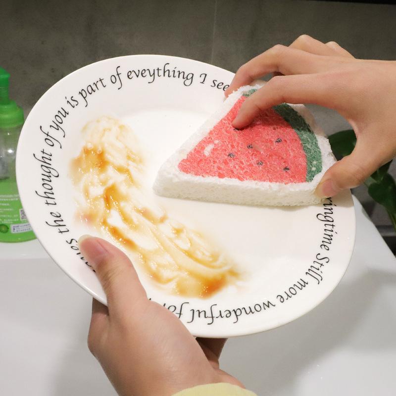 🔥台灣公司貨🔥木漿棉洗碗布 菜瓜布 洗碗布 木漿海綿 木漿棉 洗碗海綿 海綿菜瓜布 洗澡海綿 造型菜瓜布 木漿海棉 洗碗-細節圖3