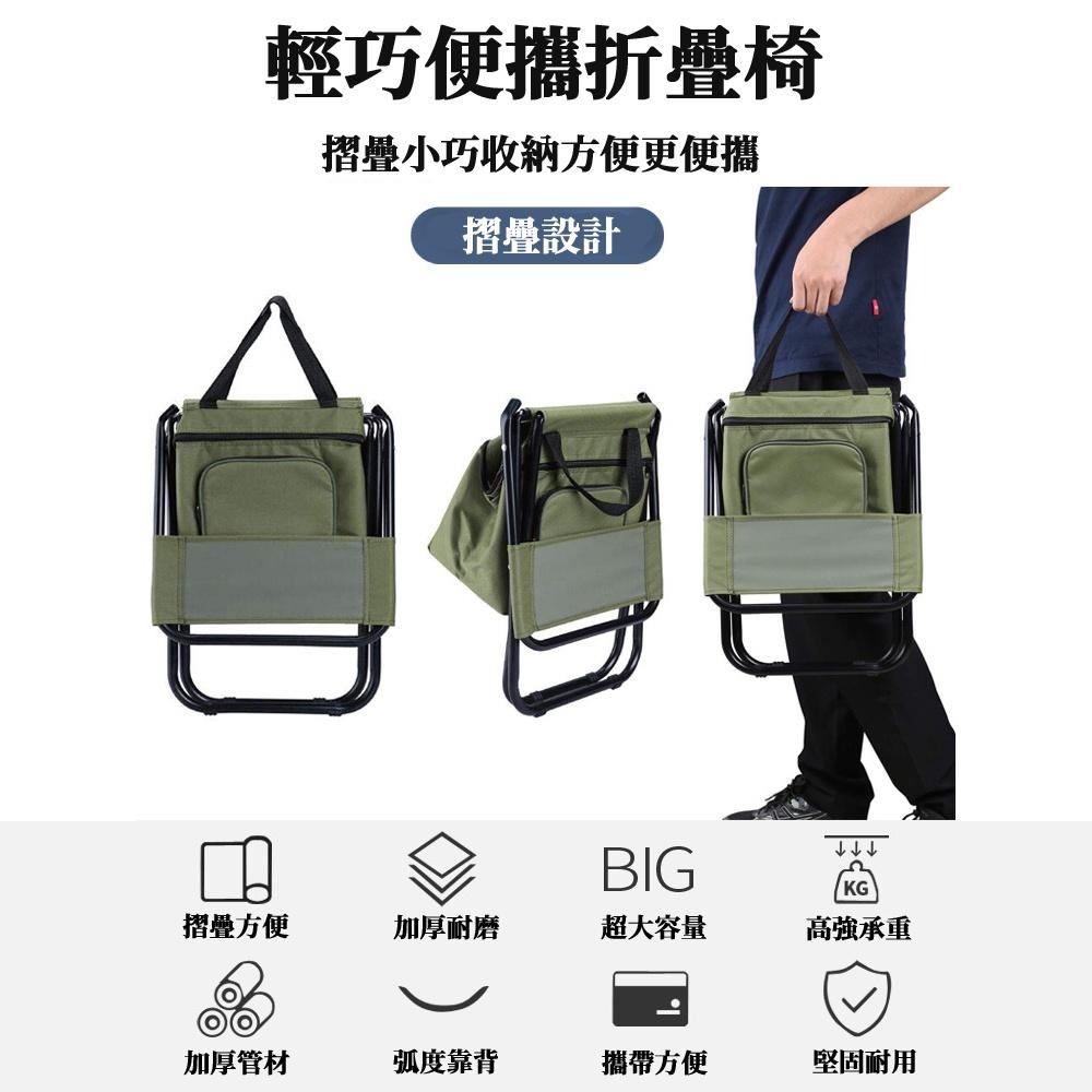 🔥台灣現貨🔥露營折疊椅 保溫儲物 摺疊椅 休閒椅 導演椅 登山椅 露營 沙灘椅 露營椅 戶外椅 休閒椅-細節圖5