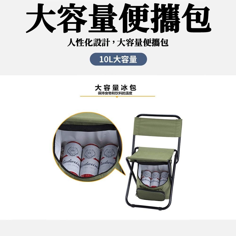 🔥台灣現貨🔥露營折疊椅 保溫儲物 摺疊椅 休閒椅 導演椅 登山椅 露營 沙灘椅 露營椅 戶外椅 休閒椅-細節圖7