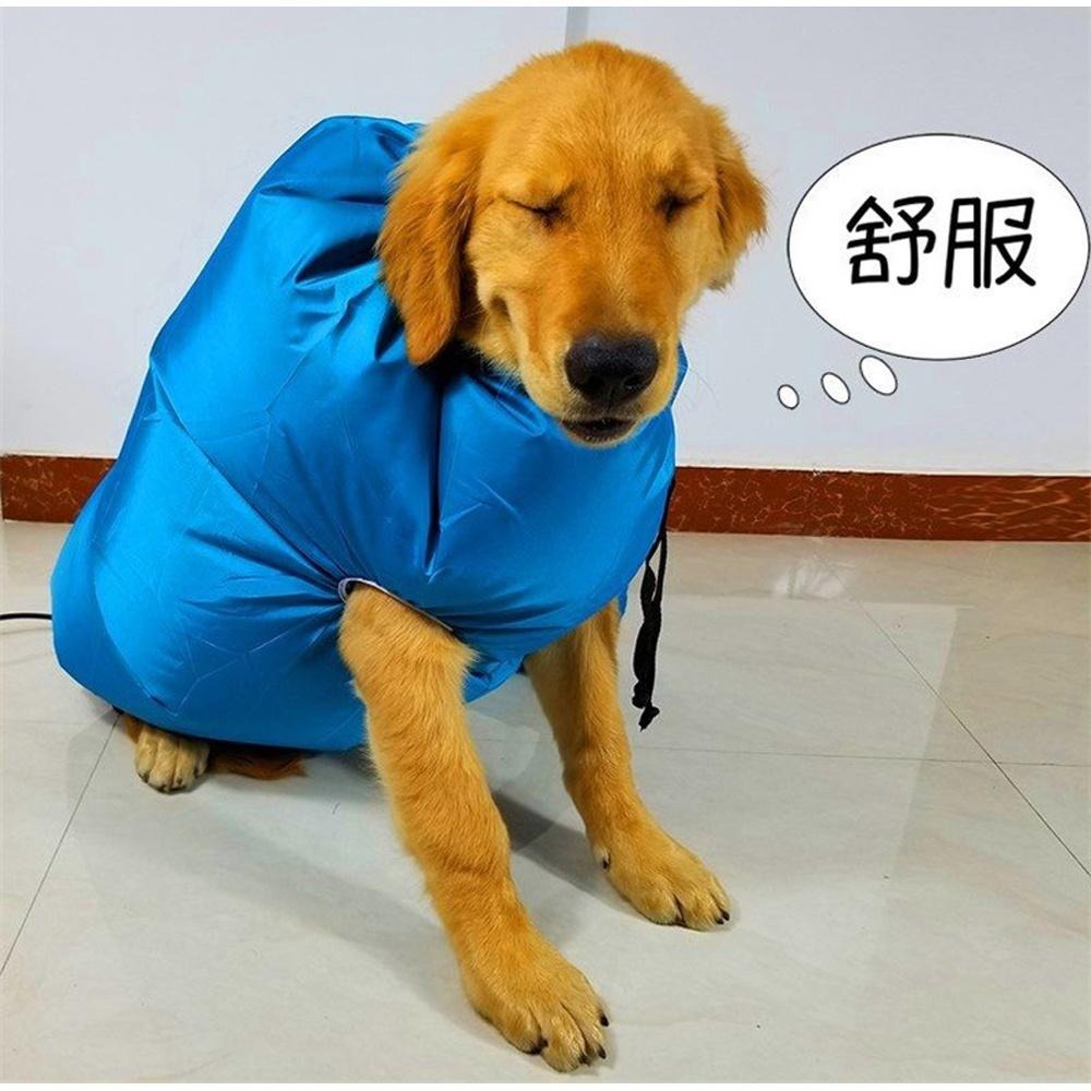 【台灣現貨】烘乾袋 寵物烘乾袋 烘乾罩 吹毛神器 吹水衣 貓狗洗澡 寵物冬天洗澡必備-細節圖7