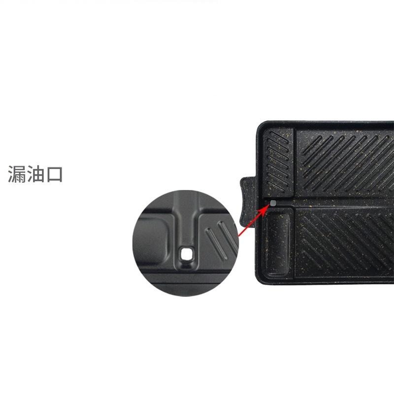 🔥台灣現貨🔥烤肉盤 麥飯石烤肉盤 韓式烤盤 多功能烤盤 瀝油烤盤 烤肉烤盤 烤肉 烤盤-細節圖3