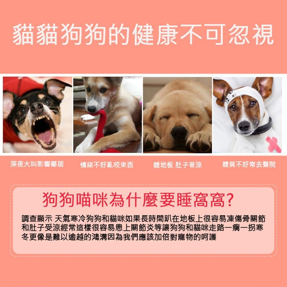 【台灣現貨】戶外防水狗窩 送毛毯 寵物窩 狗屋 可折疊拆洗 便攜狗窩 大狗狗窩 寵物窩 貓窩 寵物房子 折疊睡窩 狗房子-細節圖5