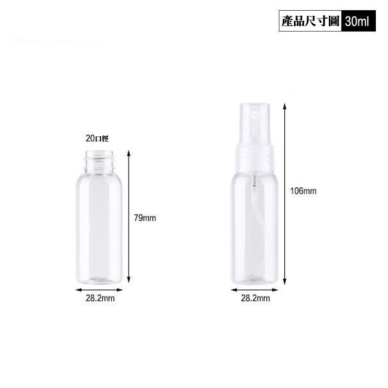 🔥台灣現貨🔥分裝瓶 按壓瓶 旅行分裝瓶 30ml 旋轉分裝瓶 真空分裝瓶 收納 酒精空瓶-細節圖4