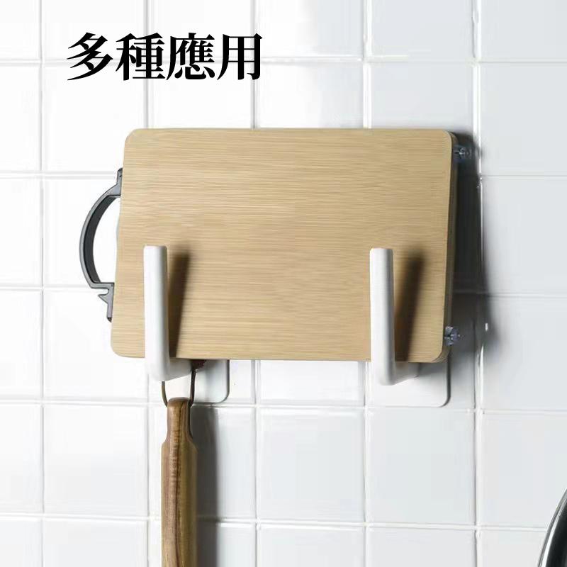 【現貨 免運🔥無痕掛勾】L型掛勾 掛勾 掛鉤 掛鈎 免鑽免釘 置物架 多功能掛勾 收納架 水杯架 衛生紙架-細節圖2