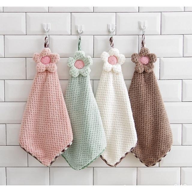 【台灣現貨】擦手巾 可掛式擦手毛巾 擦手布 擦碗巾 超細纖維 衛生間吸水抹布 清潔布 不掉毛 壁掛式清潔墊-細節圖2