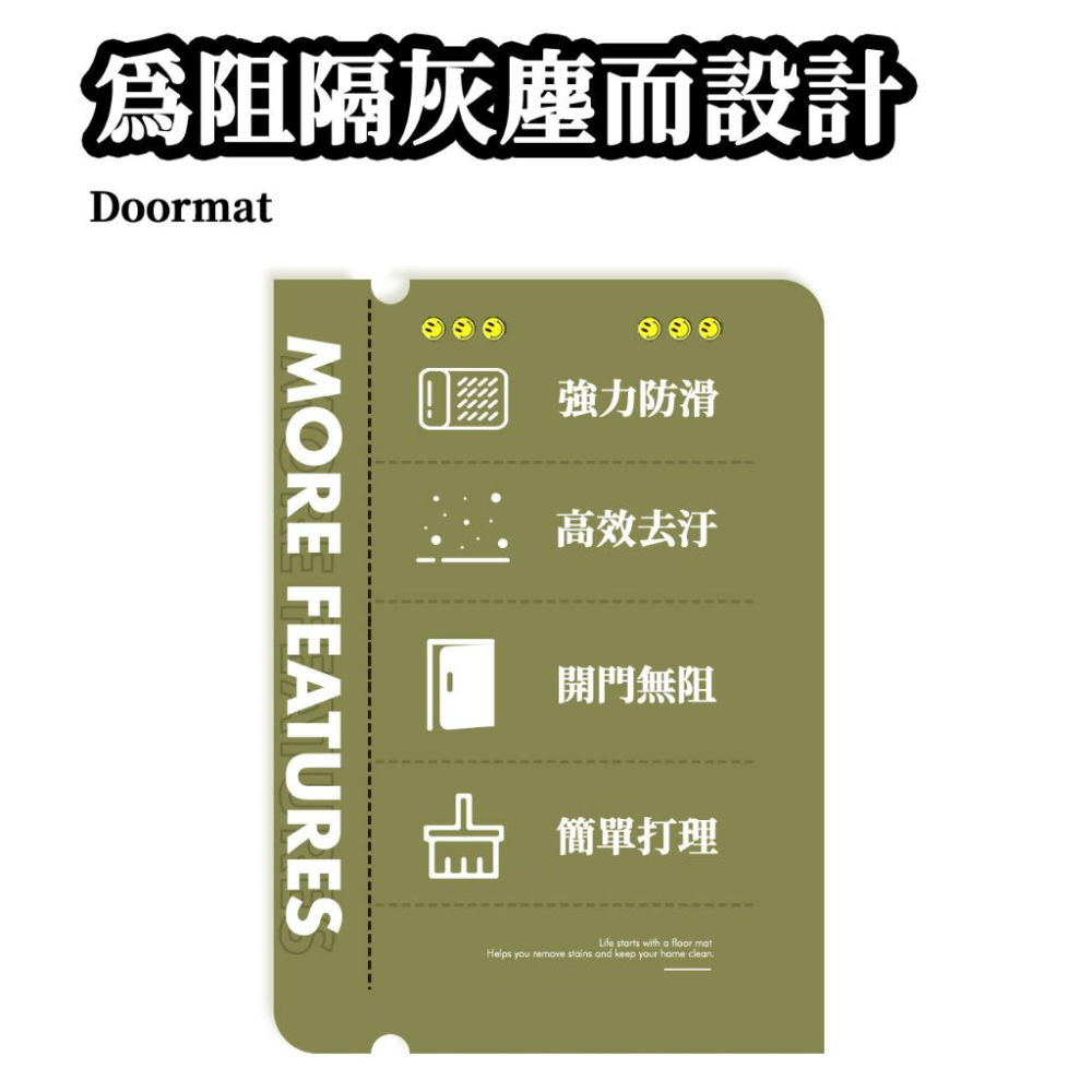 🔥台灣現貨🔥刮泥地墊 門口地墊 地墊地毯 玄關地墊 地墊 地毯 PVC 刮泥絲圈地墊 進門地墊 絲圈地墊 腳踏墊 防滑-細節圖6