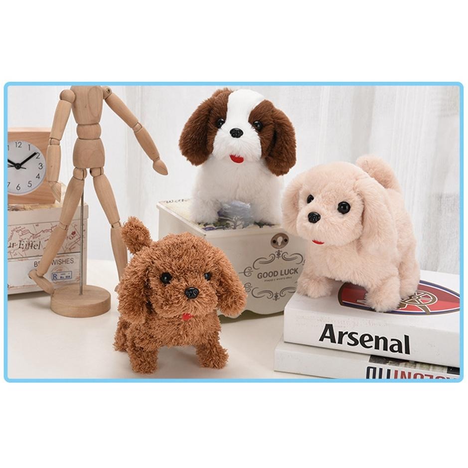 🔥台灣現貨🔥仿真 電動狗 狗狗 多功能狗 萌寵狗狗 玩具狗 寵物狗 絨毛玩具 兒童玩具 電動小狗玩具 禮物 電動寵物狗-細節圖6