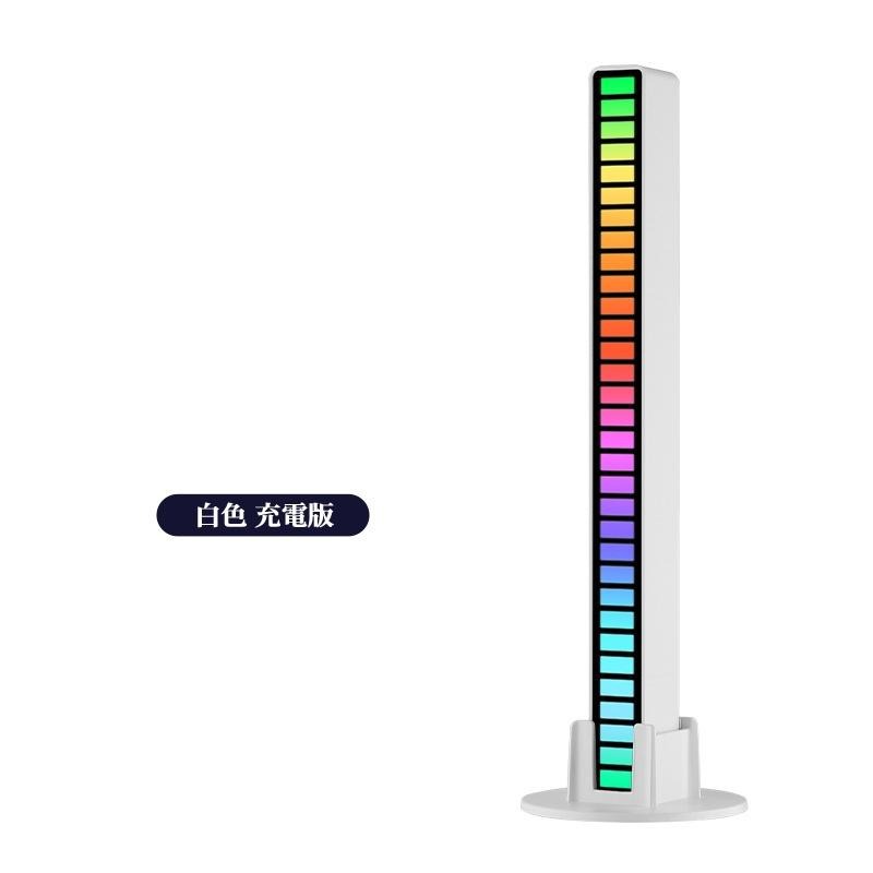 🔥台灣現貨🔥拾音燈 節奏燈 聲控氣氛燈 聲控節奏燈 氣氛燈 氛圍燈 RGB 裝飾燈 感應燈 節奏燈條 電競燈-細節圖7