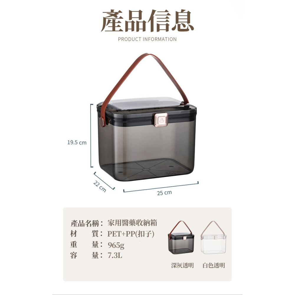 【台灣現貨】醫療箱 醫藥箱 透明醫藥箱 急救箱 藥箱 收納箱 救護車醫藥箱 家用醫藥箱 藥品收納盒 救護箱 醫藥箱收納盒-細節圖6