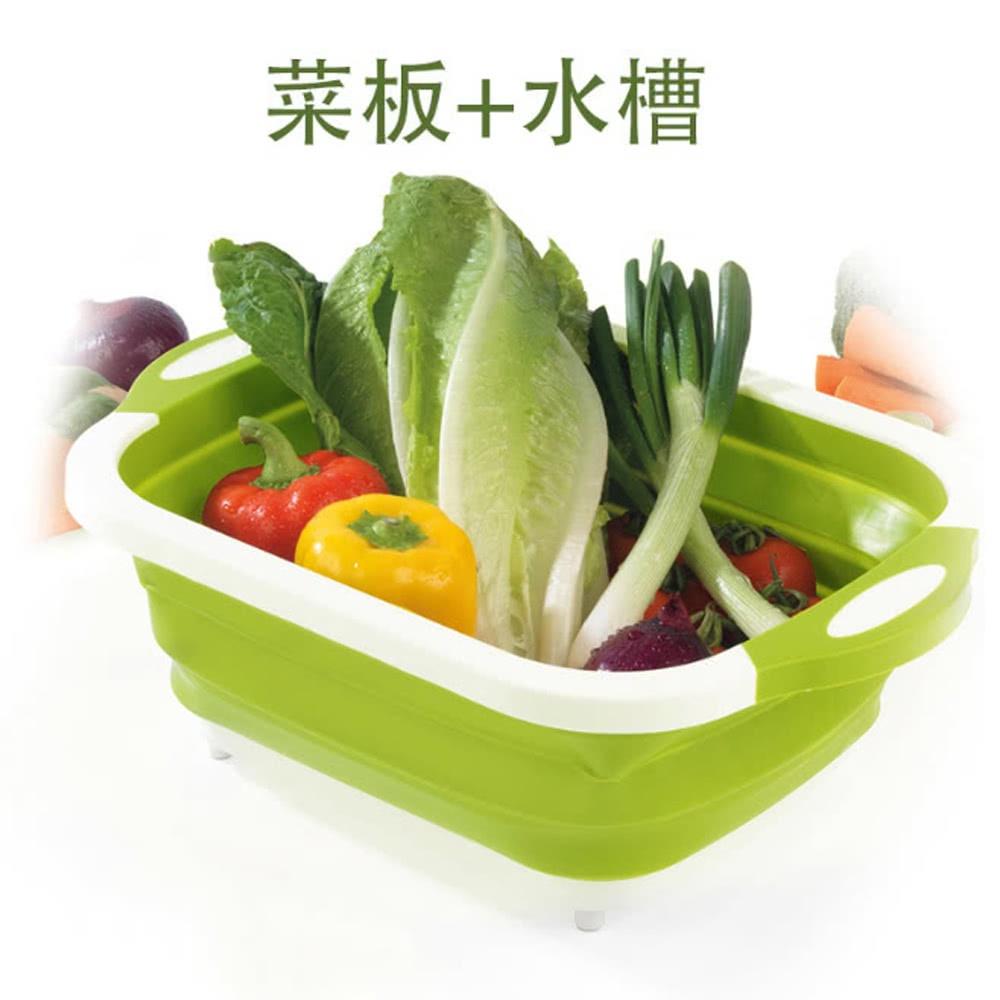 🔥台灣現貨🔥摺疊便攜 折疊砧板多功能瀝水盆 瀝水籃 露營瀝水藍 多功能折疊瀝水藍 旅行戶外 洗菜籃 瀝水盆 多功能折疊-細節圖7