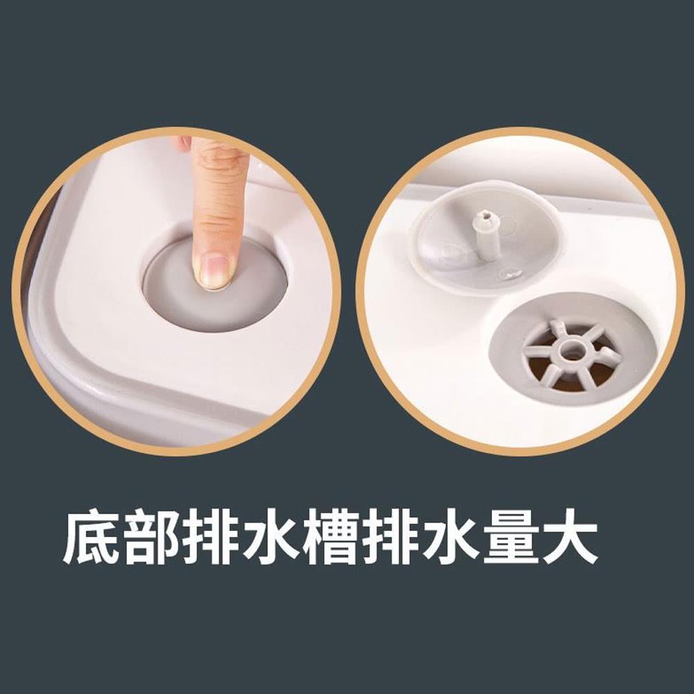 🔥台灣現貨🔥摺疊便攜 折疊砧板多功能瀝水盆 瀝水籃 露營瀝水藍 多功能折疊瀝水藍 旅行戶外 洗菜籃 瀝水盆 多功能折疊-細節圖8