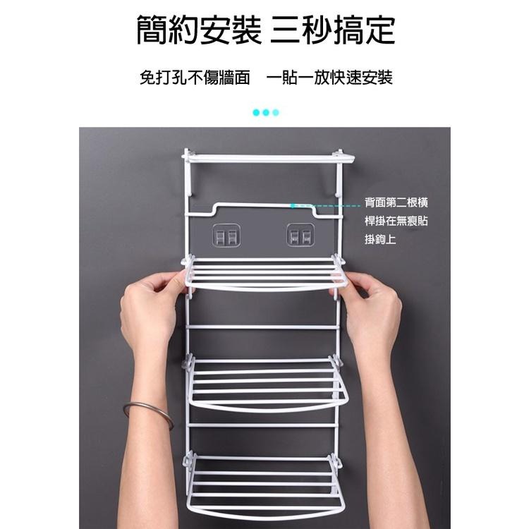 【台灣現貨】廚房收納架 廚房備菜 廚房置物架 可折疊 多層家用 火鍋備菜 托盤收納 盤子菜盤神器置物架-細節圖6