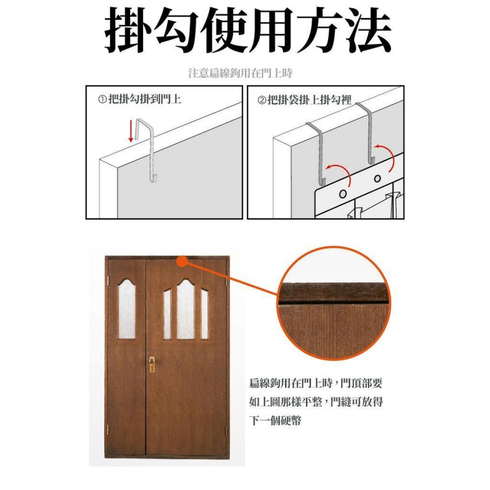 【台灣現貨】多層懸掛式收納袋 懸掛式 門後 雜物儲物袋 收納袋 壁掛袋 襪子收納 掛牆收納 廚房收納 多層收納袋 衣櫃-細節圖7