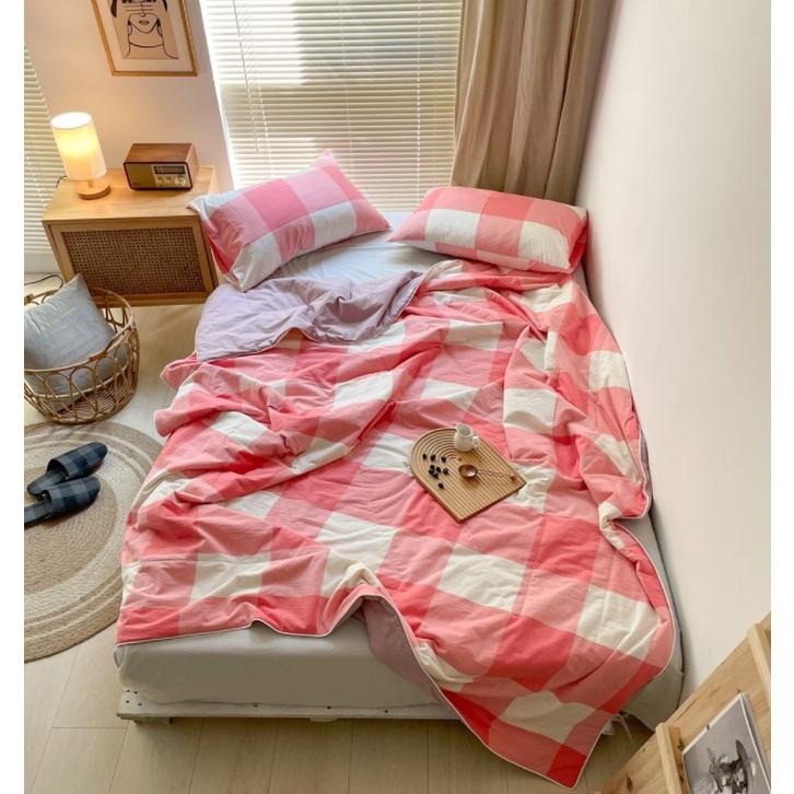 【台灣現貨】新款夏日水洗棉夏被(200*230cm)-細節圖3