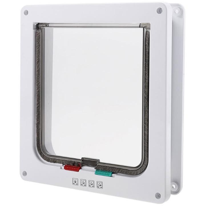 【台灣現貨】寵物門 雙向寵物門 貓門 狗門 寵物活動門 活動門 貓洞 狗洞 出入門 寵物進出門 寵物自動開門 通道門-細節圖9