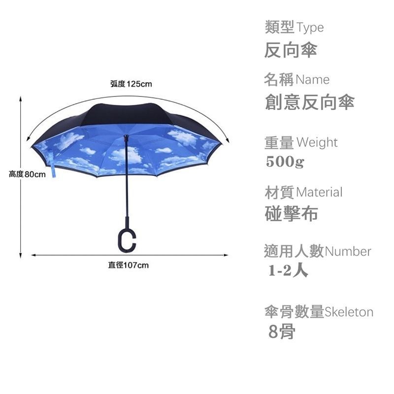 【台灣現貨】反向傘 雨傘 反向自動傘 反折傘 陽傘 自動反向傘 自動雨傘 反向 晴雨傘 遮陽傘 雨季 雨天 颱風 太陽傘-細節圖9