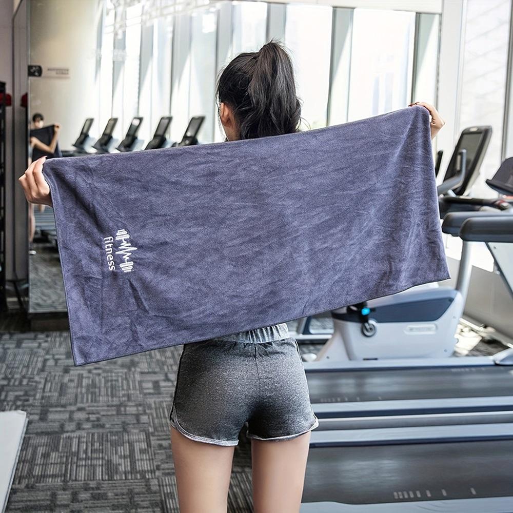【台灣現貨🔥】柔軟升級大尺寸 運動毛巾 大號 吸濕吸汗毛巾 吸水毛巾 健身房 游泳 包巾 浴巾-細節圖4
