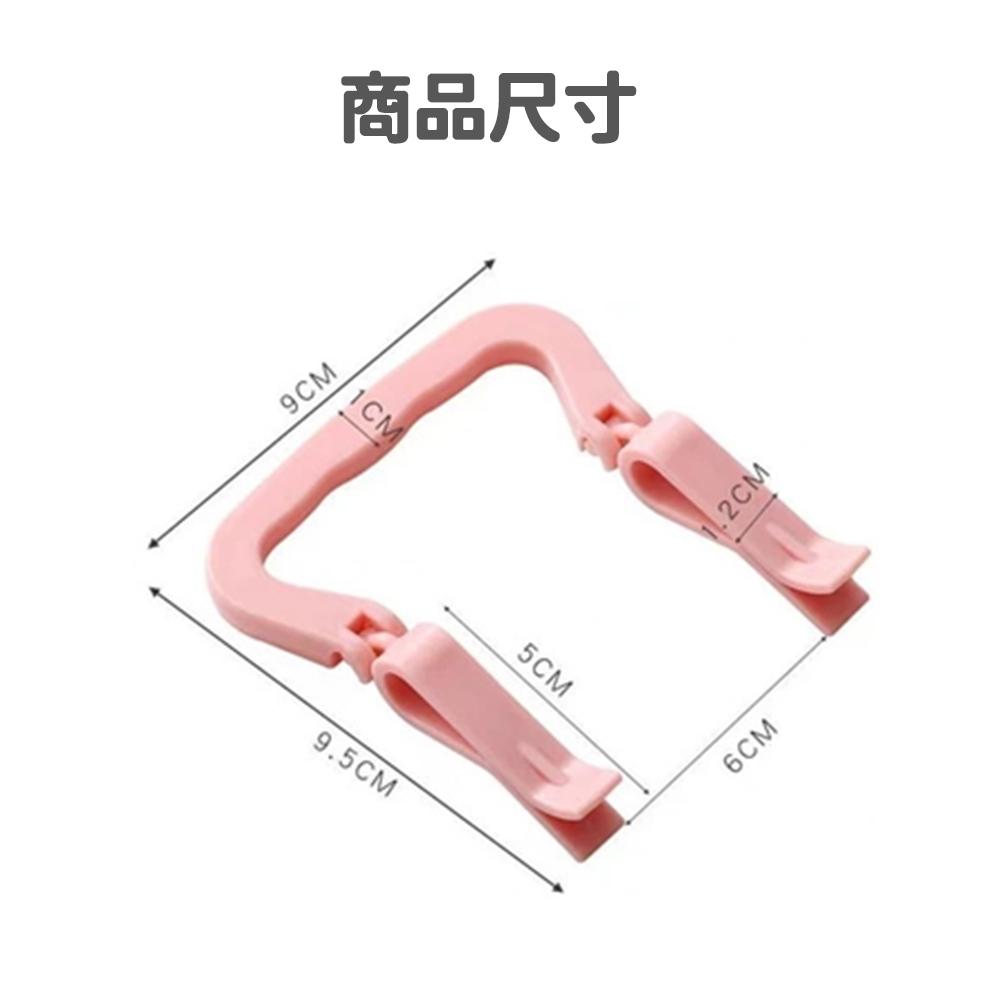 【隔日到貨🔥垃圾袋固定夾】 家用創意防滑夾 卡扣桶邊夾 固定器垃手 固定手提把手-細節圖7