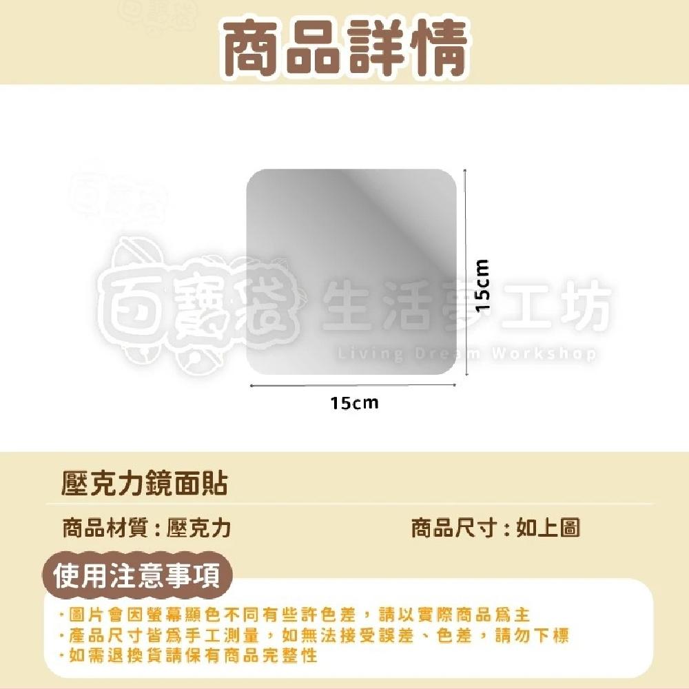 【隔日到貨🔥高清鏡面15x15cm】連身鏡 全身鏡 穿衣鏡 梳妝鏡 試衣鏡 化妝鏡 防爆防碎 組合鏡 鏡子 百寶袋-細節圖7