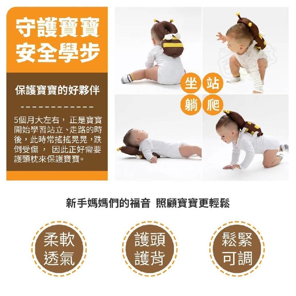【蝦店隔日到🔥寶寶防摔枕 加大款】寶寶護頭 防摔枕 防摔背包 防撞背包 嬰兒防撞帽 嬰兒防摔 百寶袋-細節圖5
